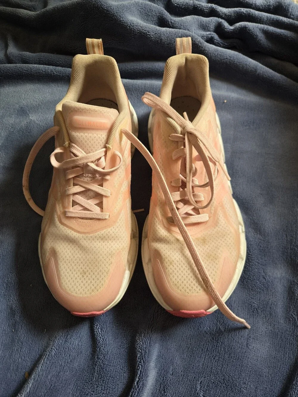 Size 9 Adidas Women’s Peach/Pink Athletic Sneakers